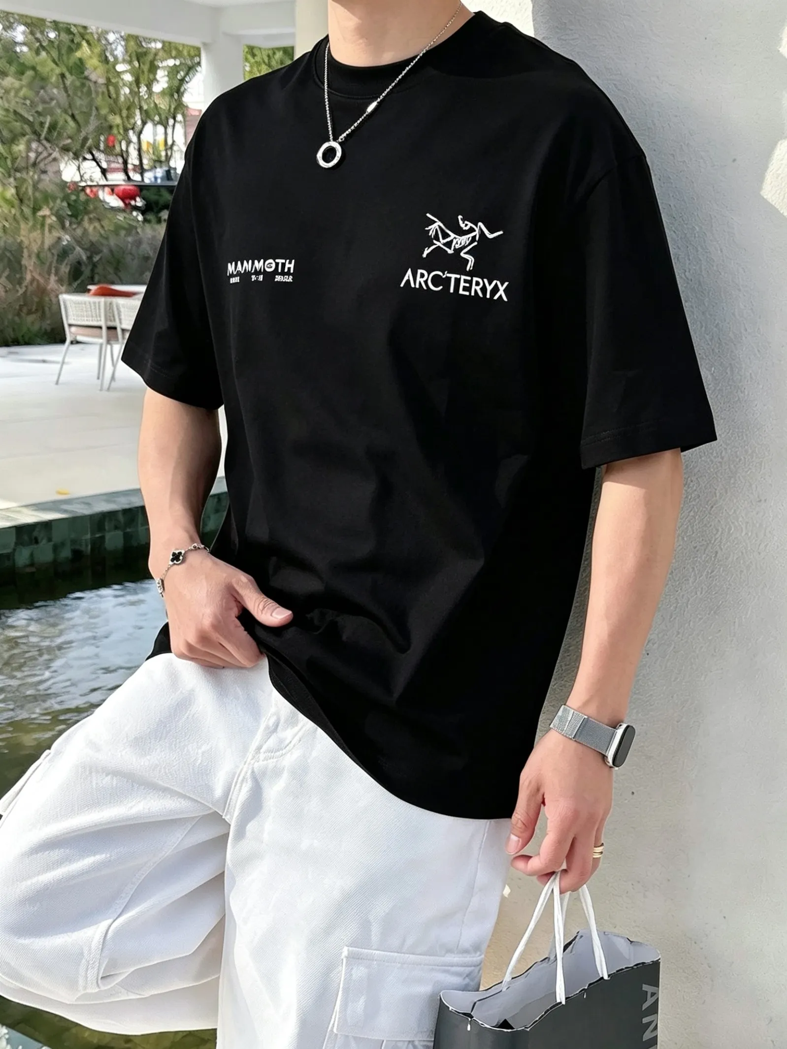 2026 New Arrival Original T Premium Quality OS Hot Sale 100% logo Factory Size：S-3XL（ ) Black White